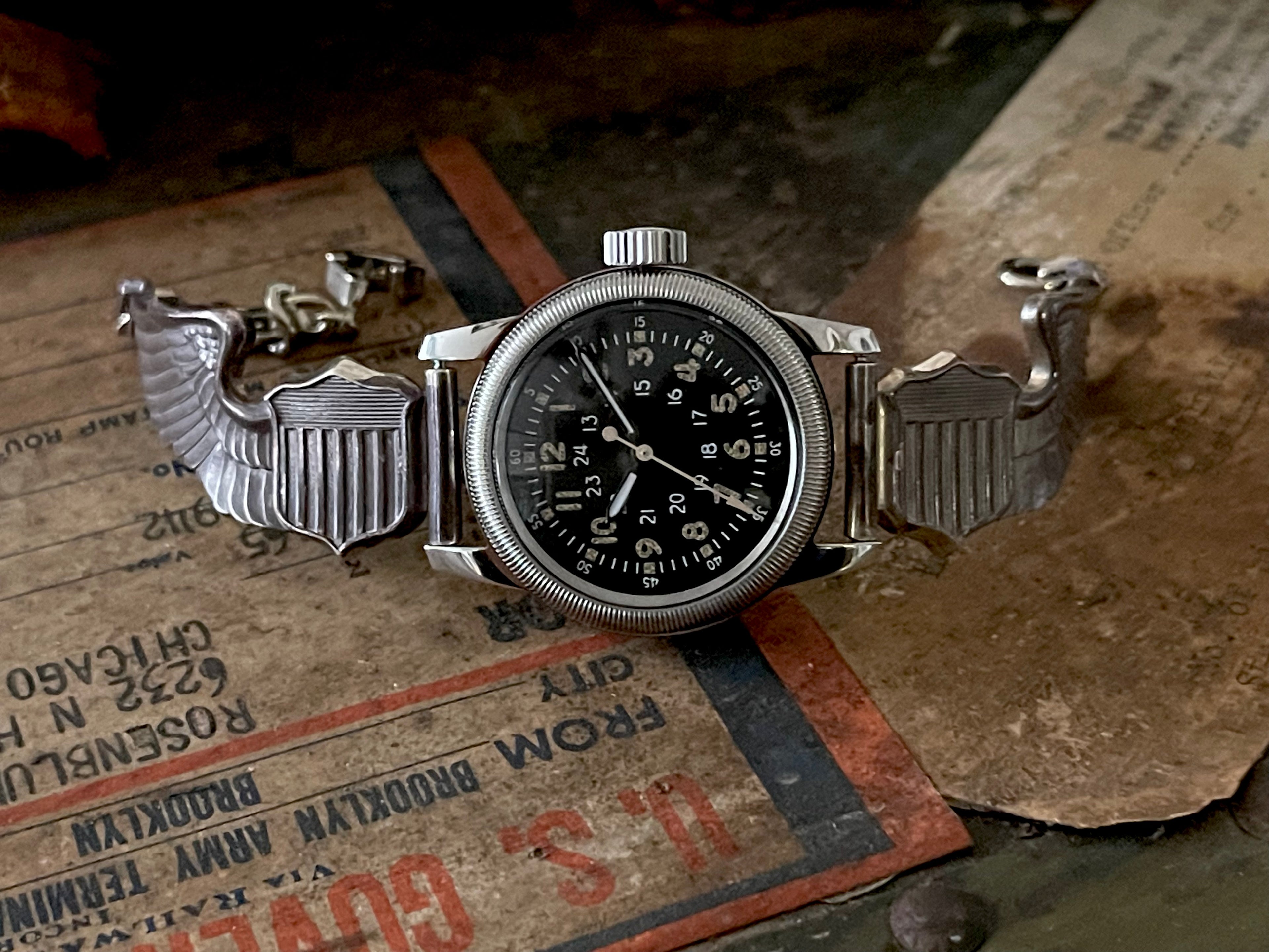 TYPE A-17 vintage 925 Silver Pilot wing (予約販売)