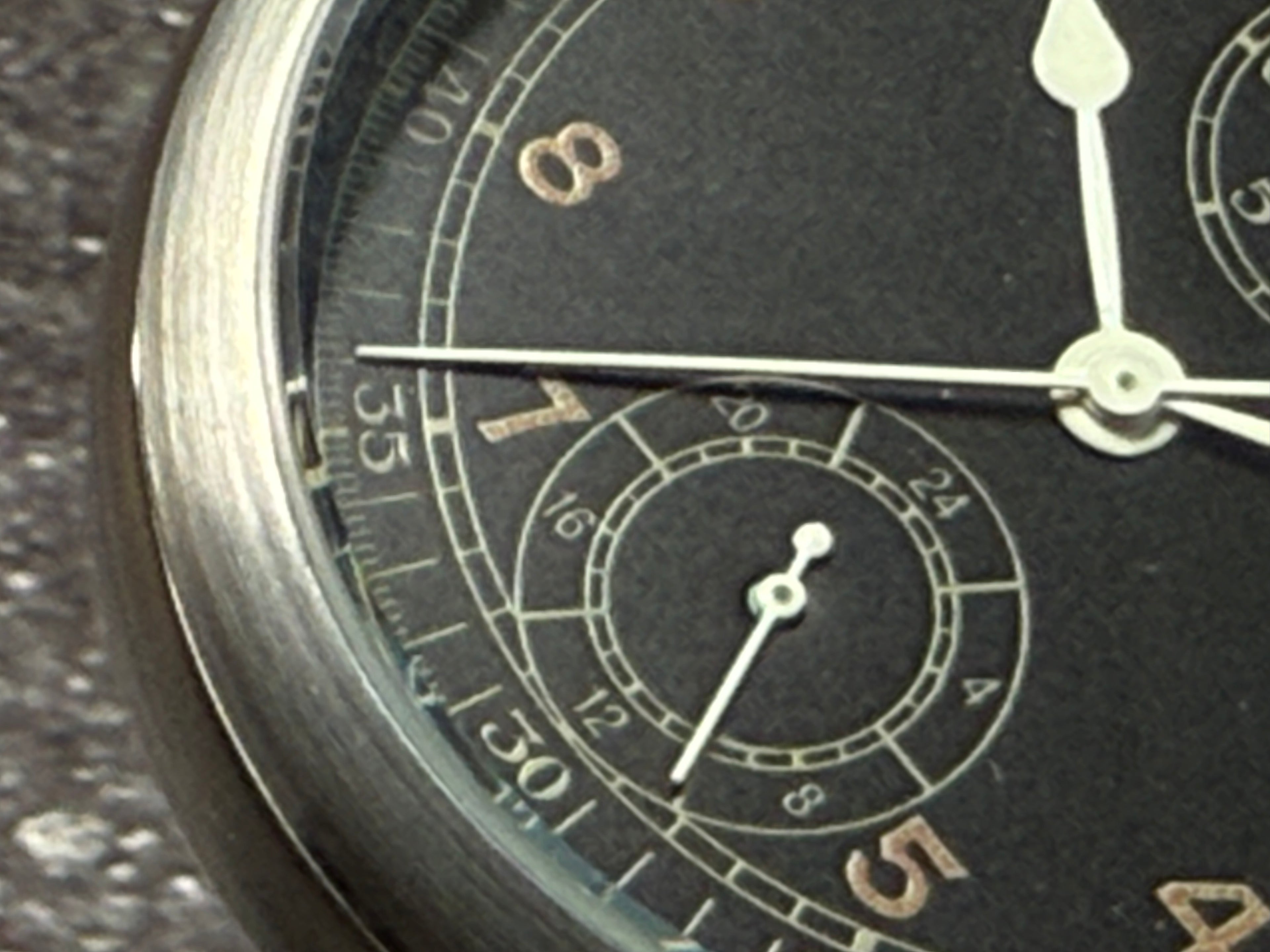 TYPE A-7 aviation hack watch Black
