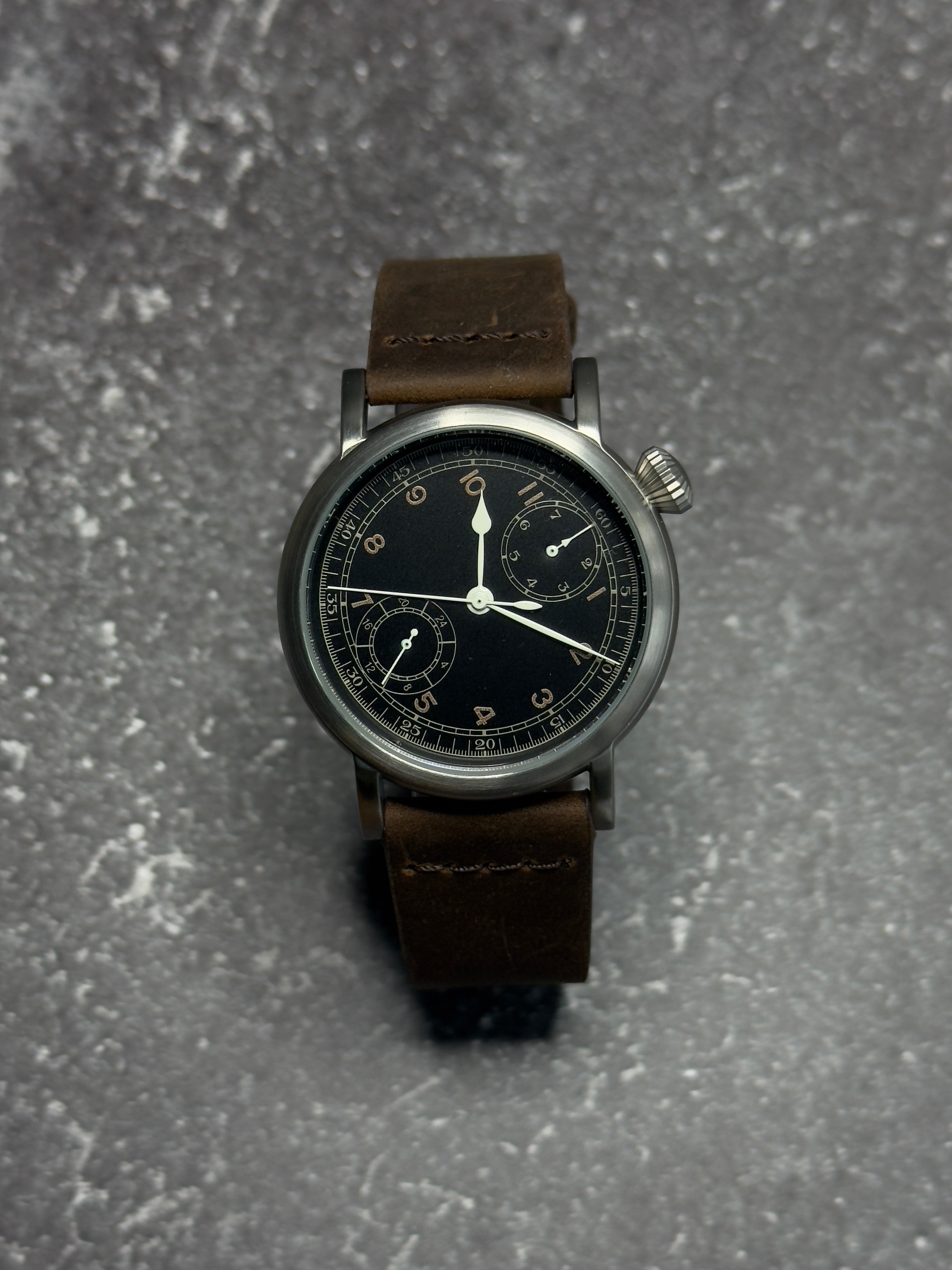 TYPE A-7 aviation hack watch Black