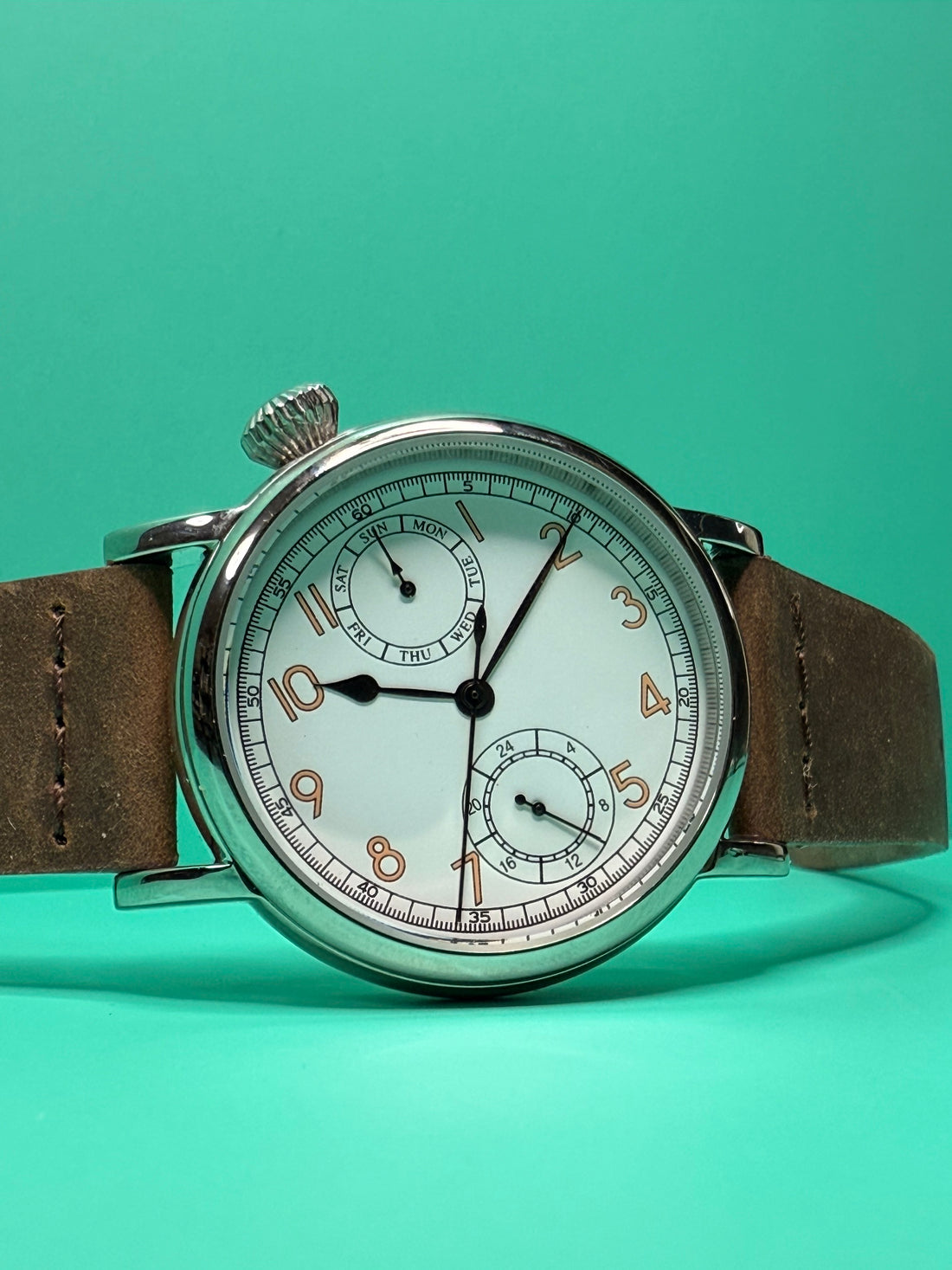 TYPE A-7 aviation hack watch White