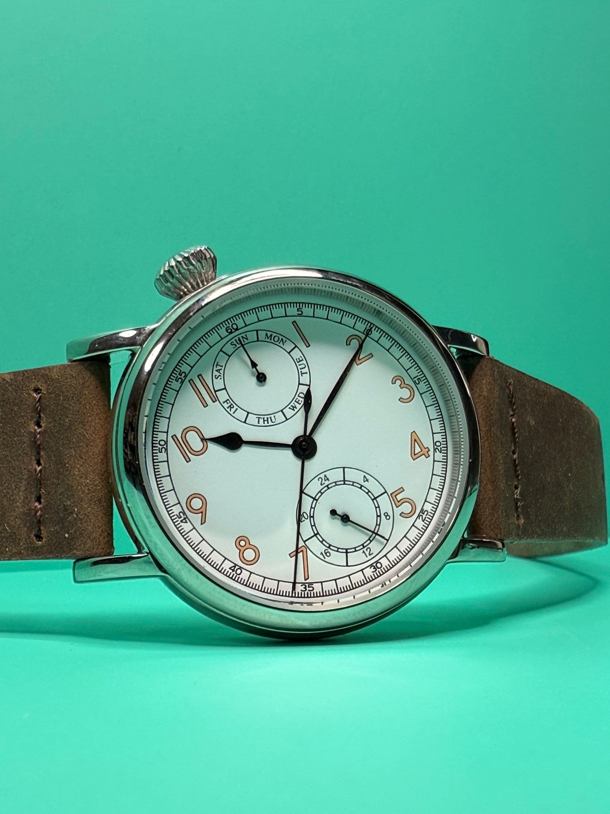 TYPE A-7 aviation hack watch White