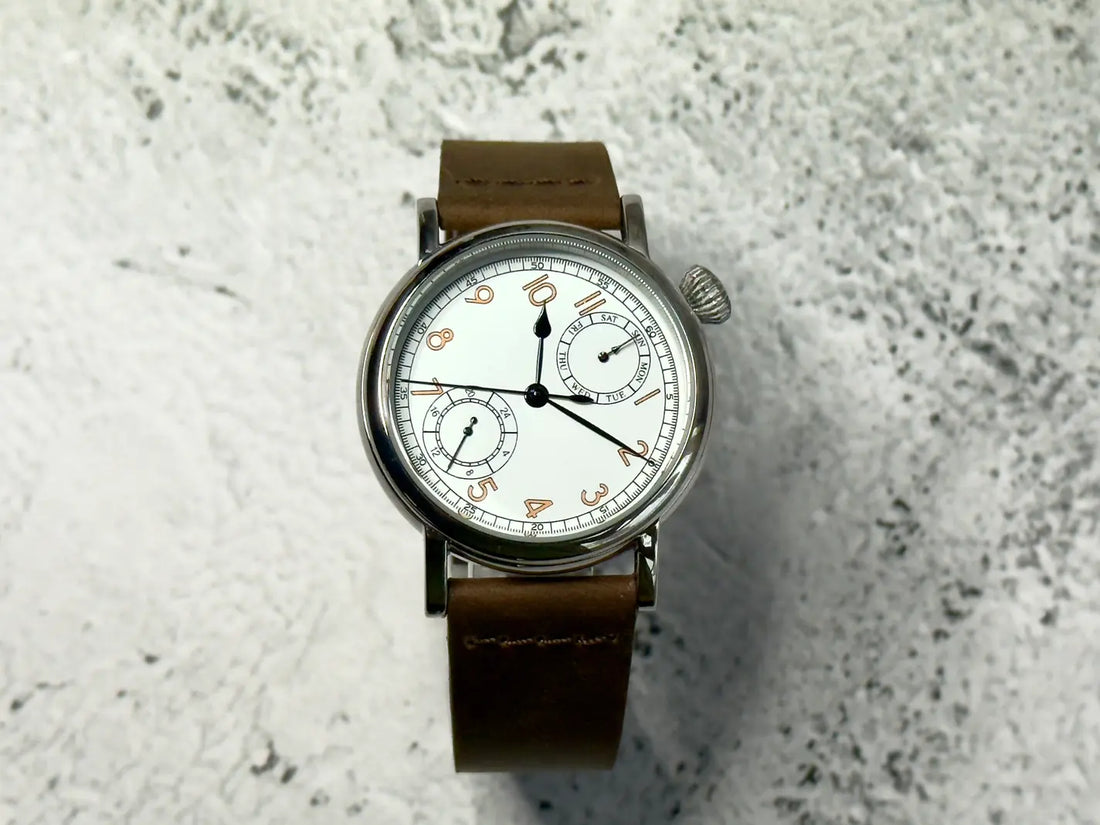 TYPE A-7 aviation hack watch White