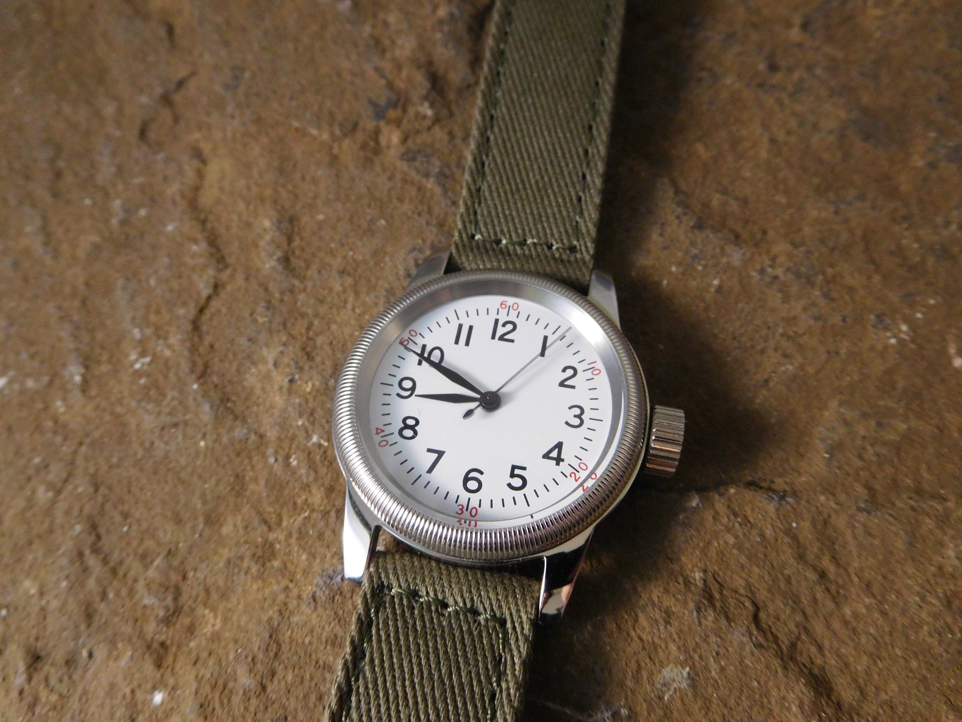 A-11 12H white dial