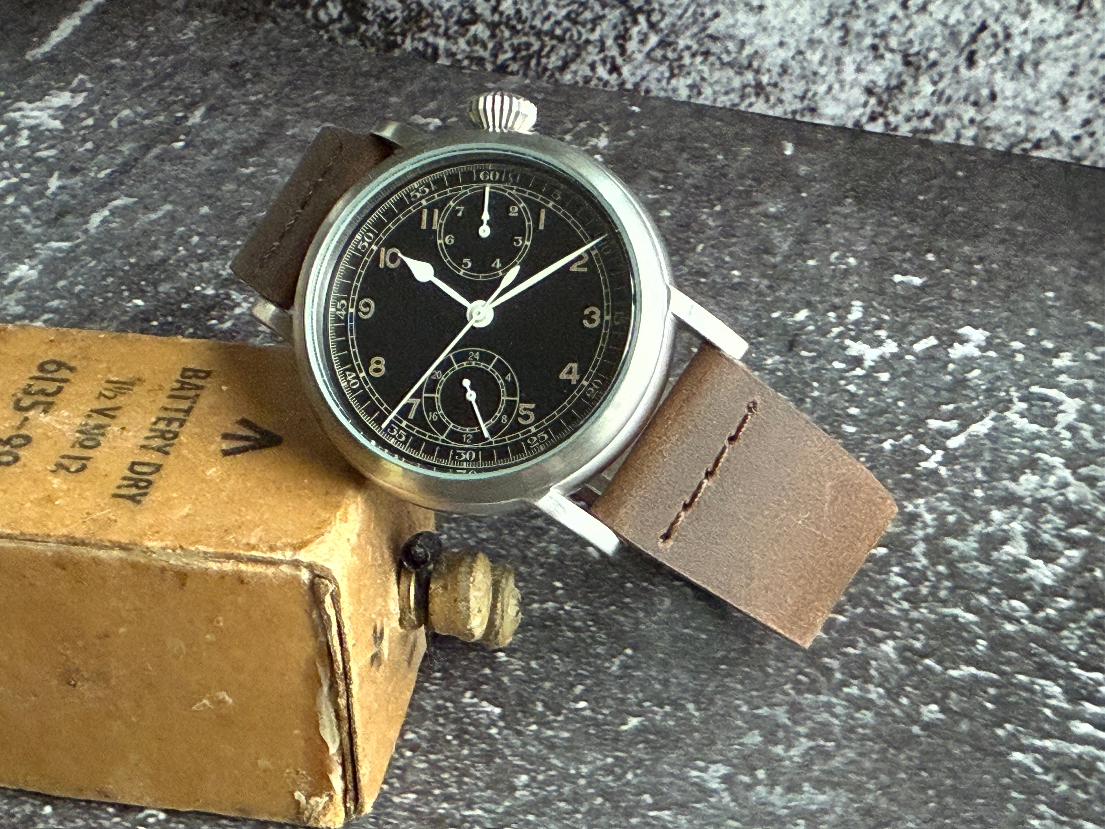 TYPE A-7 aviation hack watch Black