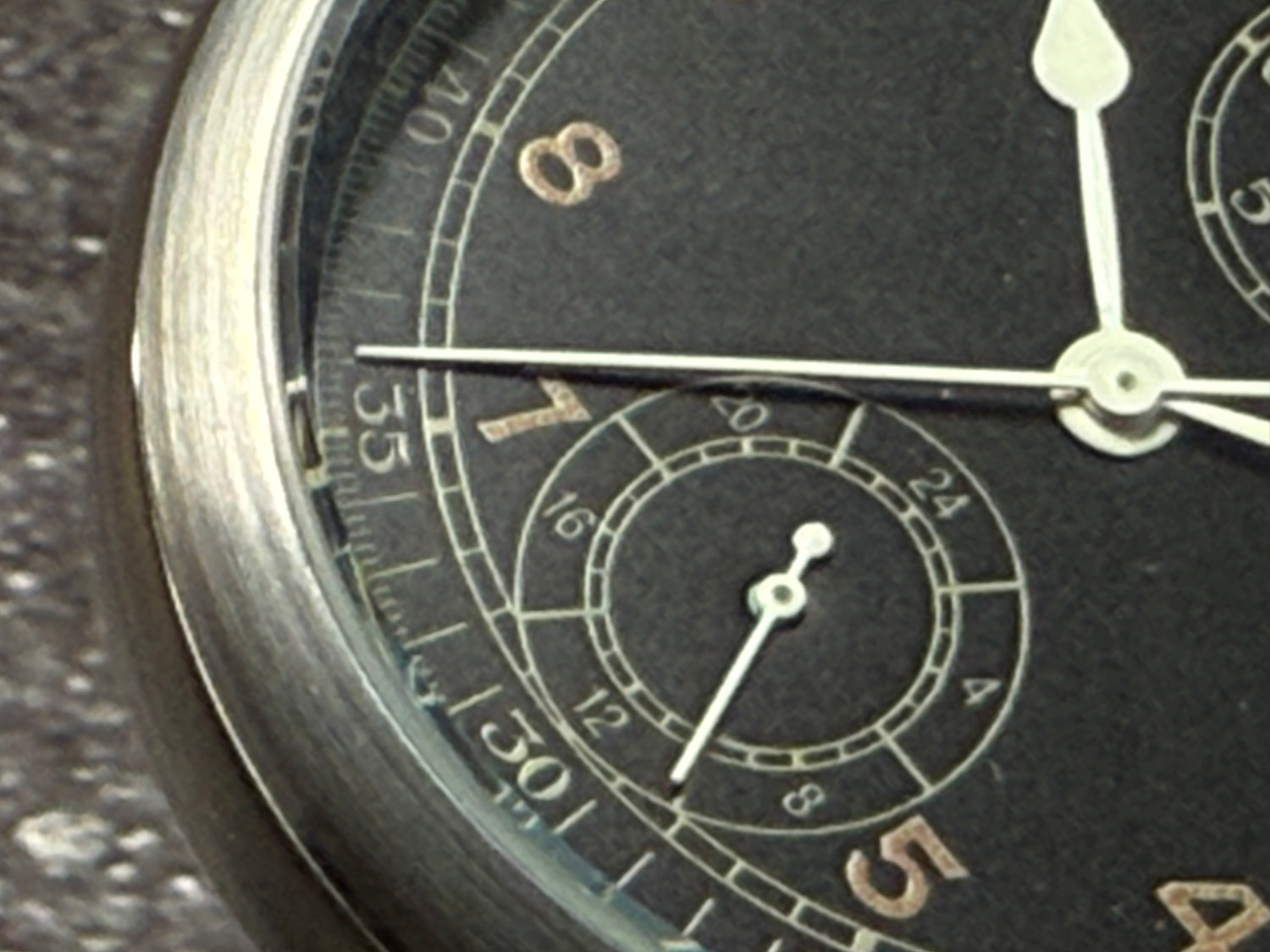 TYPE A-7 aviation hack watch Black