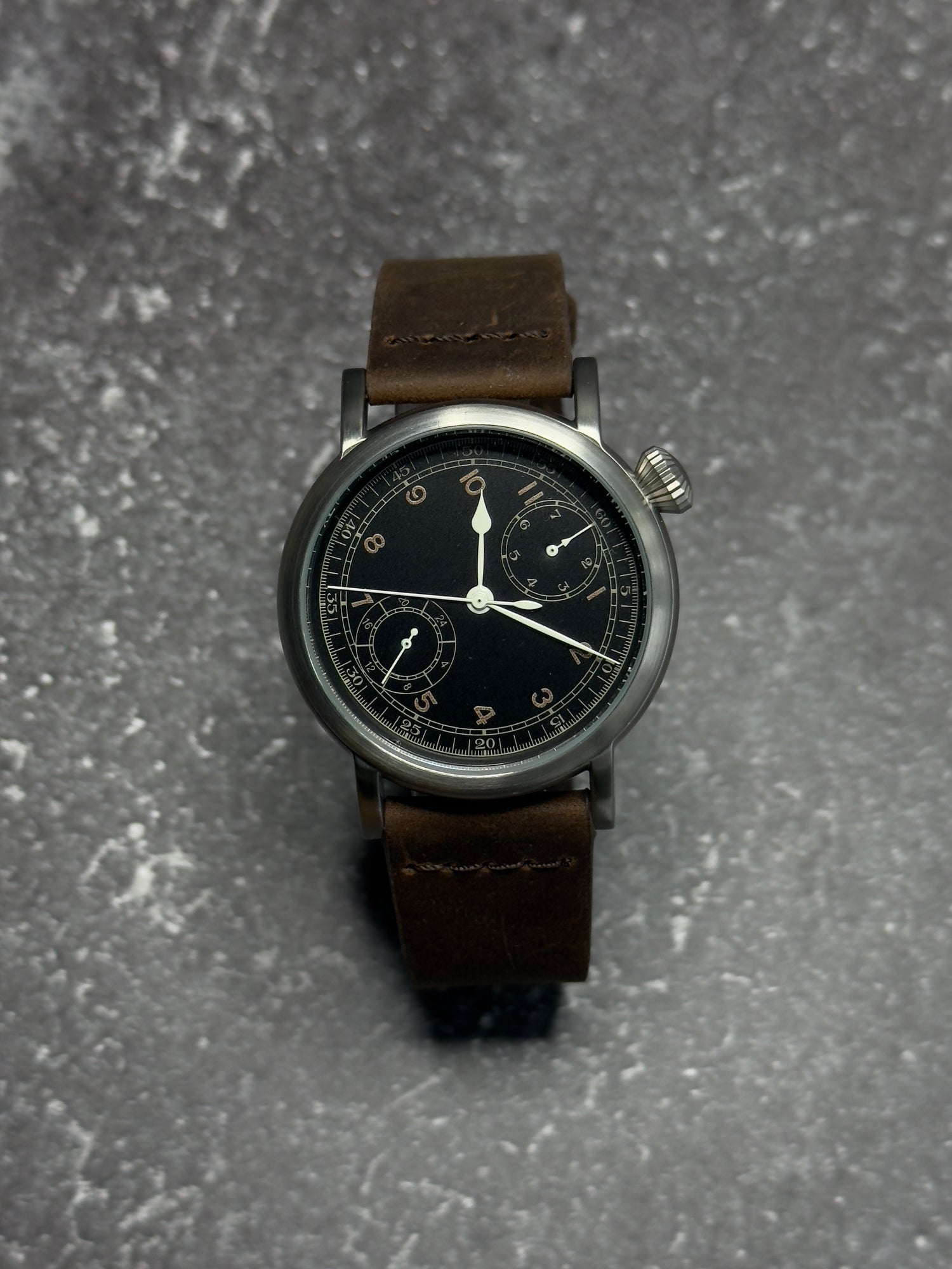 TYPE A-7 aviation hack watch Black