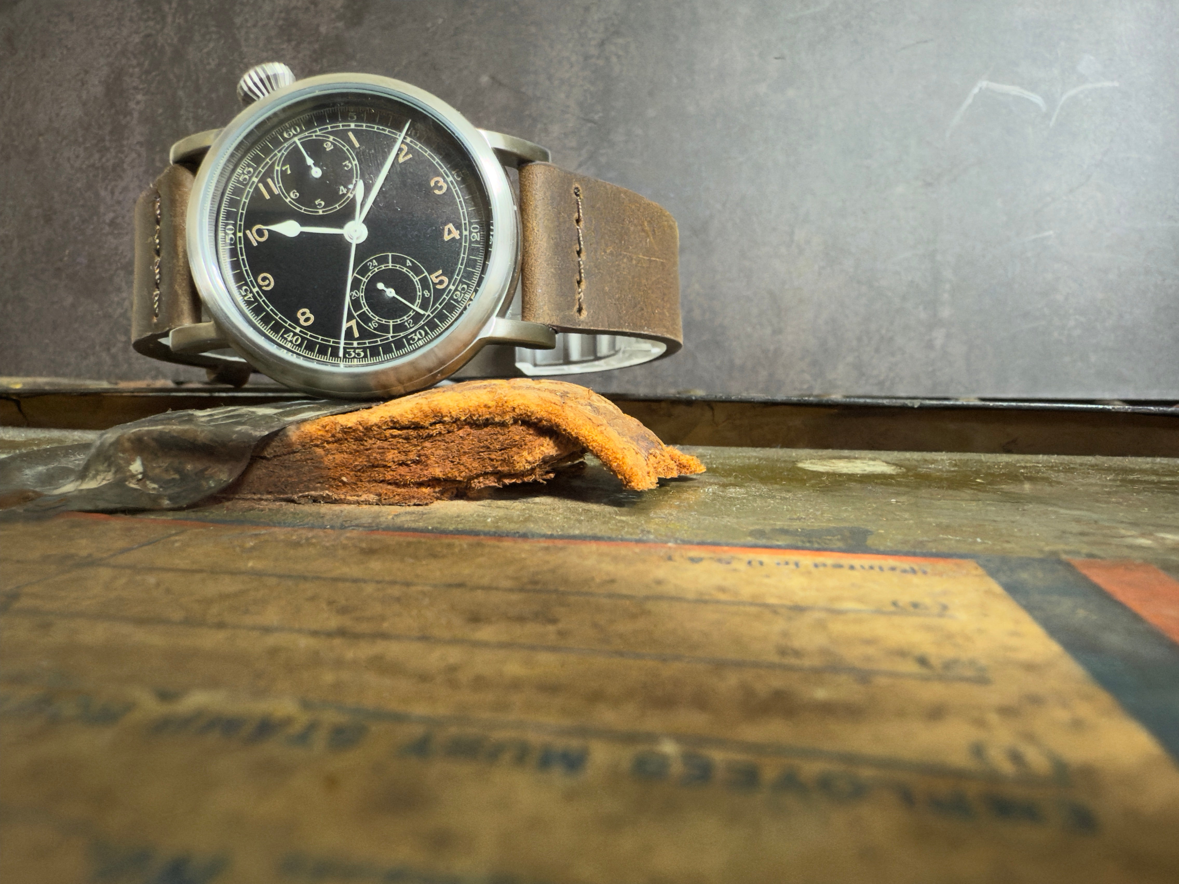 TYPE A-7 aviation hack watch Black – M.R.M.W Montre Roroi Military