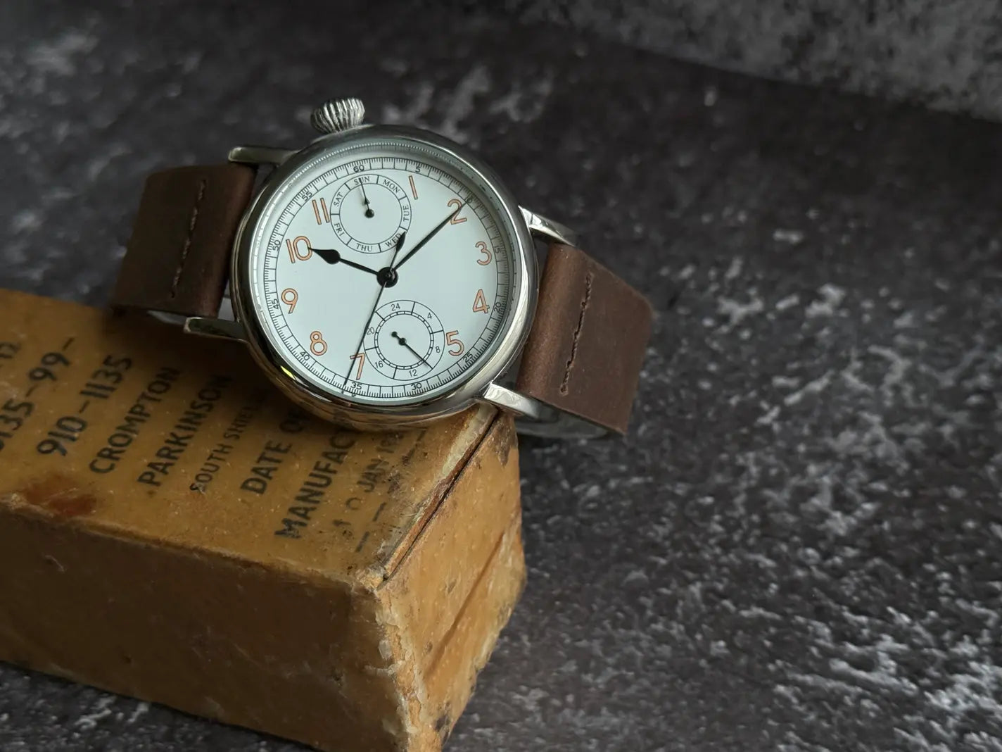TYPE A-7 aviation hack watch White