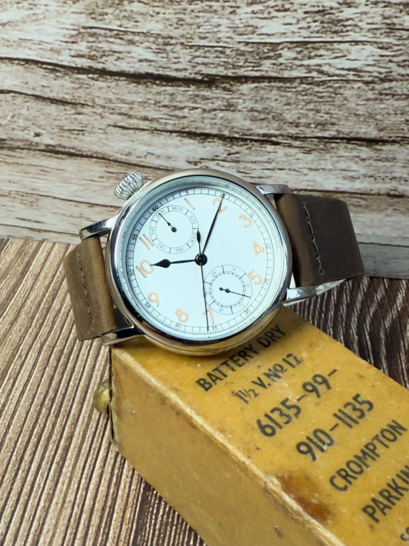 TYPE A-7 aviation hack watch White