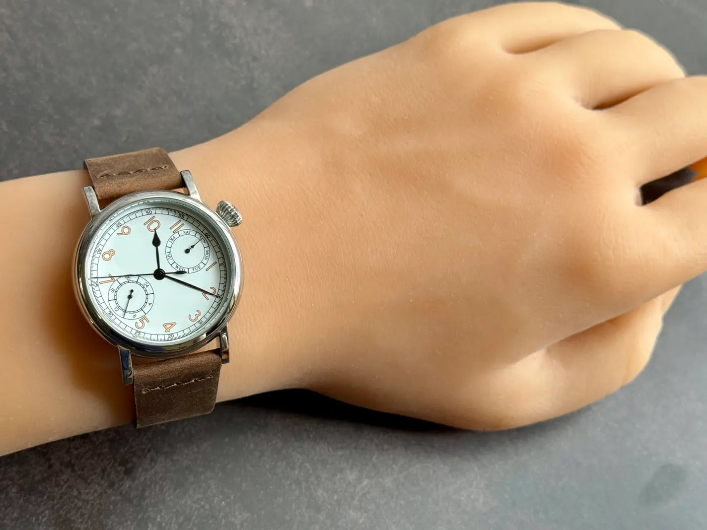 TYPE A-7 aviation hack watch White