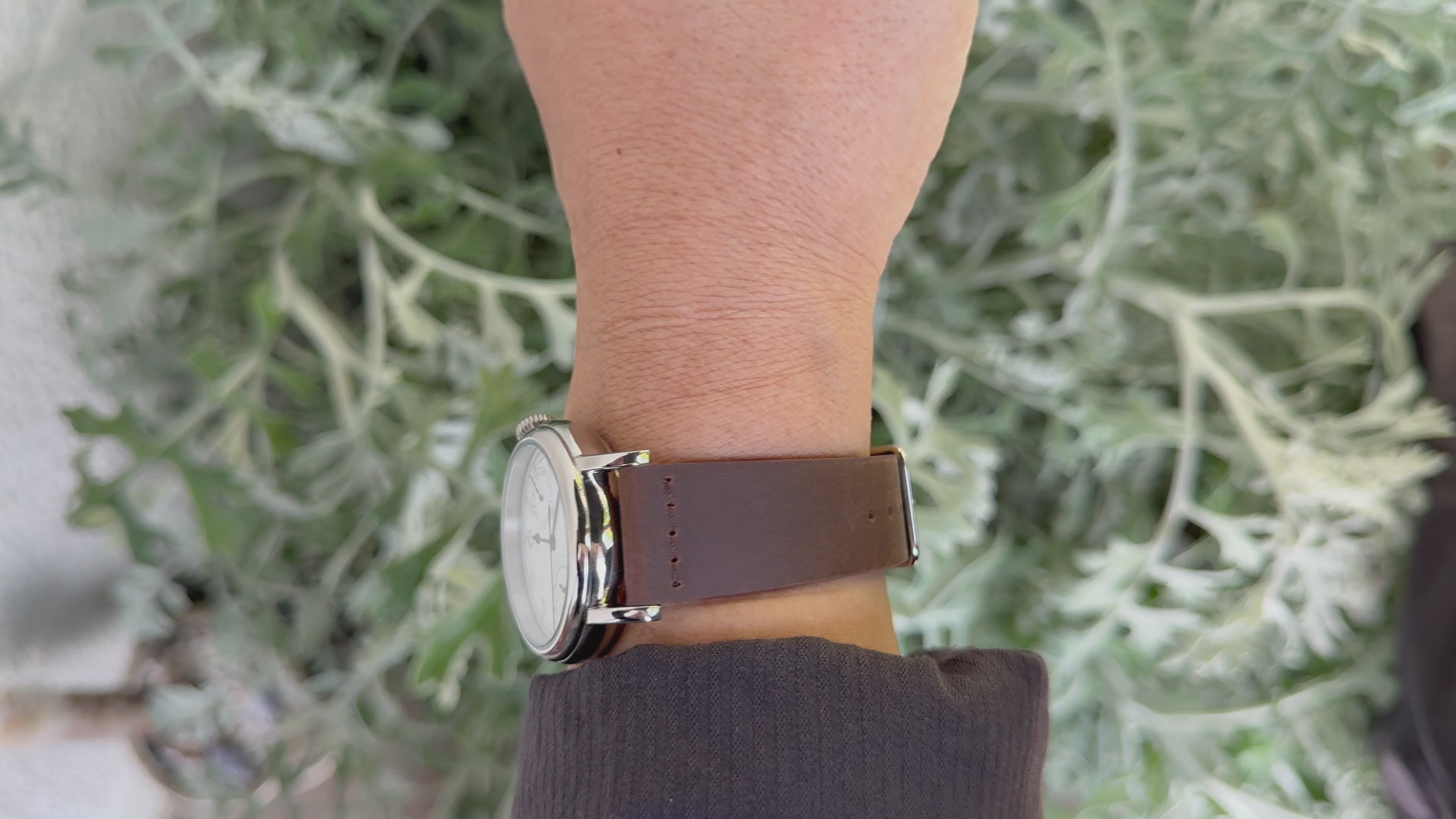 TYPE A-7 aviation hack watch White