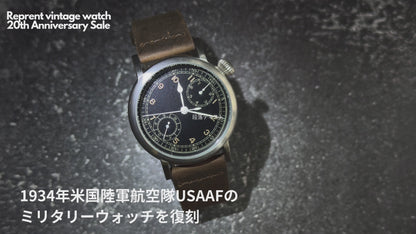 TYPE A-7 aviation hack watch White