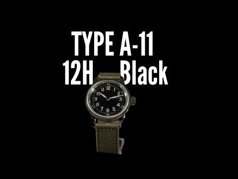 A-11 12H Black dial