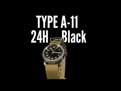 A-11 24H black dial