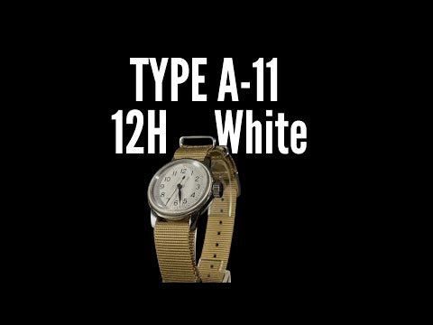 A-11 12H white dial